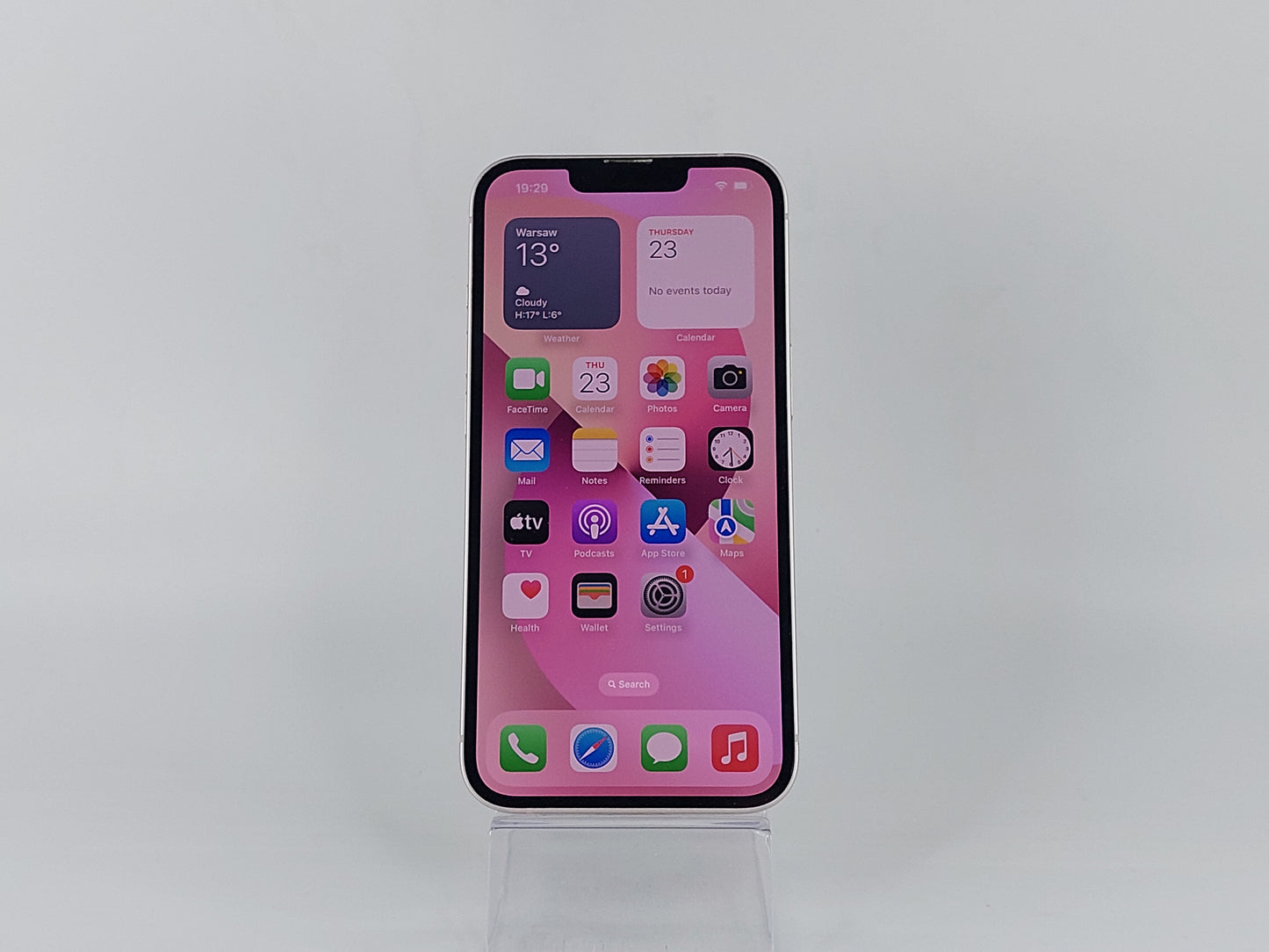 iPhone 13 128GB, 80%, Różowy - Stan bardzo dobry
