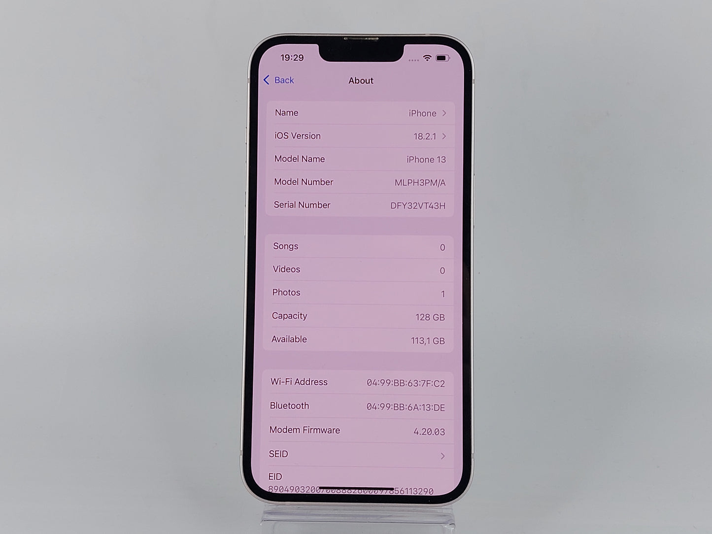 iPhone 13 128GB, 80%, Różowy - Stan bardzo dobry