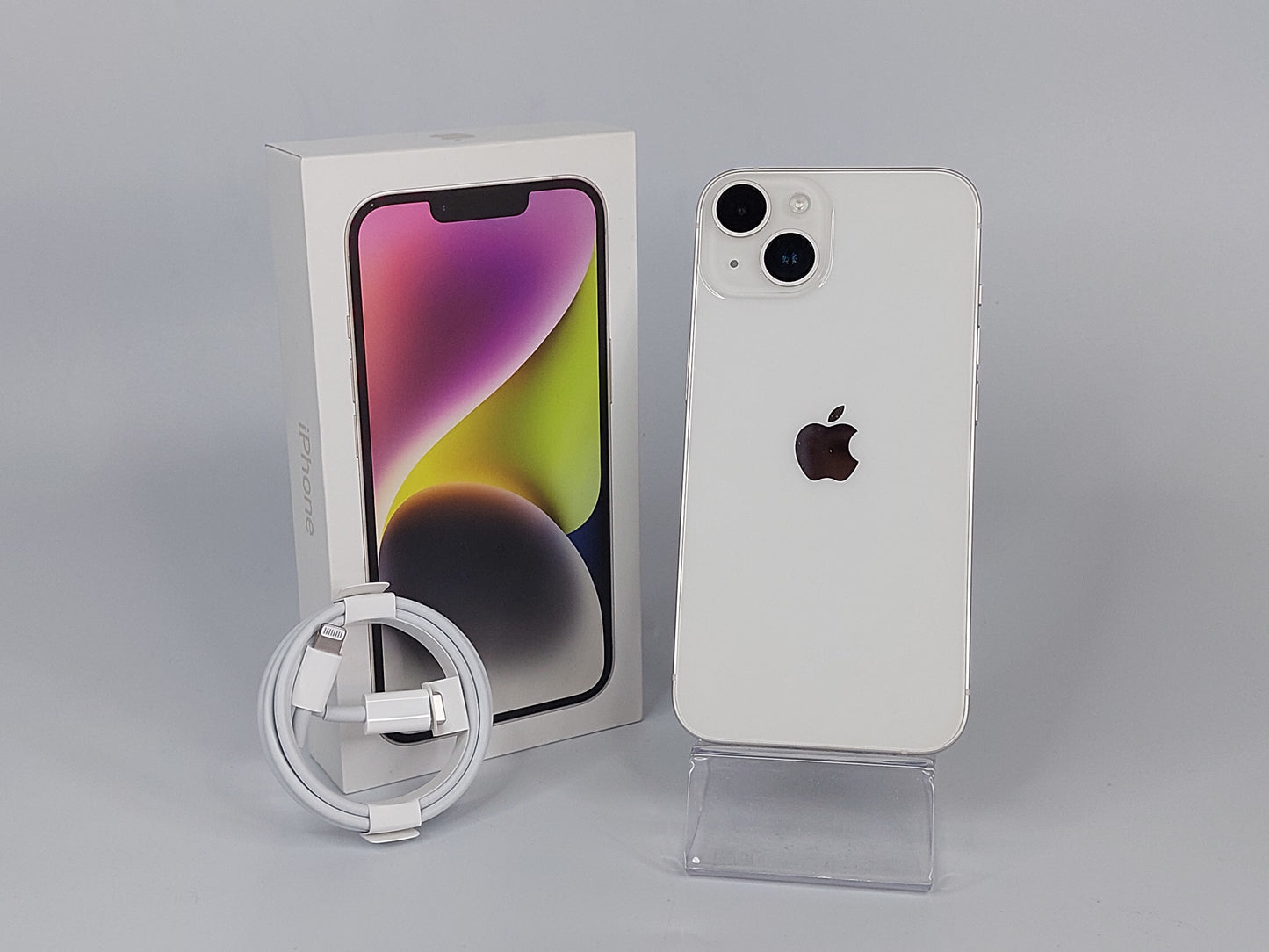 Apple iPhone 14 128GB, 83%, biały – stan idealny