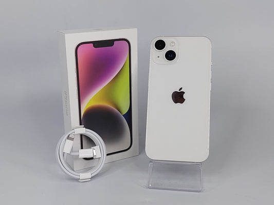 Apple iPhone 14 128GB, 83%, White - Like New Condition