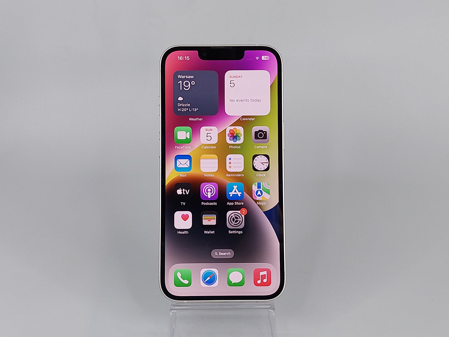 Apple iPhone 14 128GB, 83%, biały – stan idealny